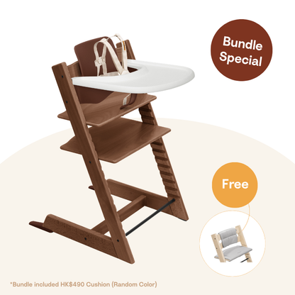 Stokke - Tripp Trapp® 4件套 (橡木系列，適合6-36個月)