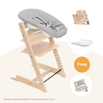 Stokke - Tripp Trapp® 5pcs Newborn Bundle (Beech, for 0-36 months)