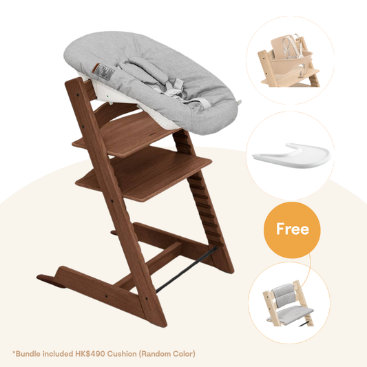Stokke - Tripp Trapp® 5pcs Newborn Bundle (Oak, for 0-36 months)