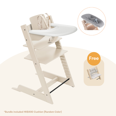Stokke - Stokke - Tripp Trapp® 初生嬰兒5件套 (山毛櫸木系列，適合0-36個月)