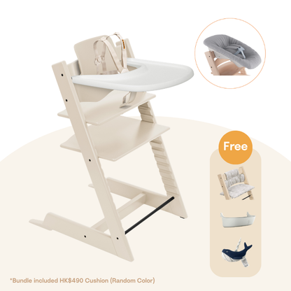 Stokke - Stokke - Tripp Trapp® 初生嬰兒5件套 (山毛櫸木系列，適合0-36個月)