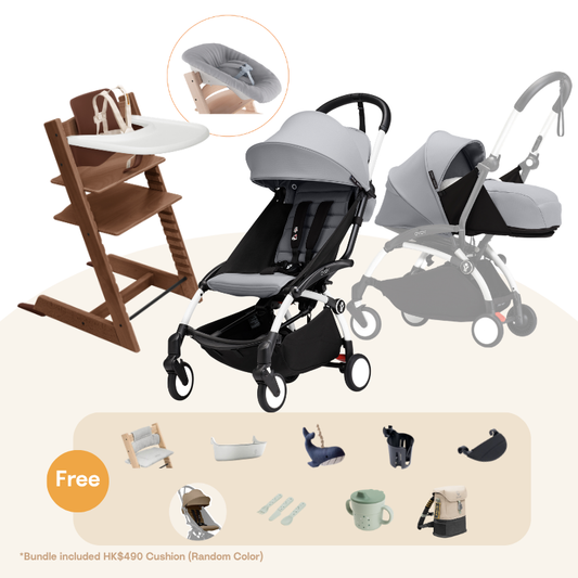 Stokke - TT＆YOYO³ Newborn Bundle (Oak, for 0-36 months)