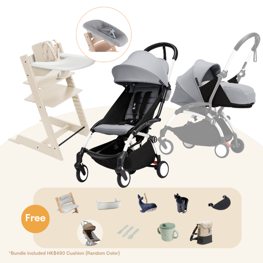 Stokke - TT＆YOYO³ Newborn Bundle (Beech, for 0-36 months)