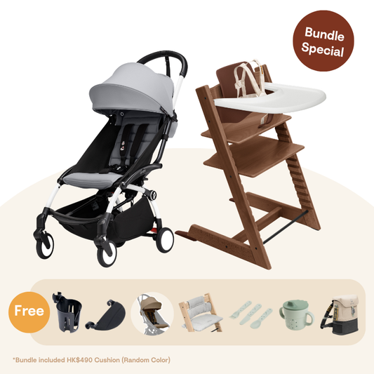 Stokke - TT＆YOYO³ Growth Bundle (Oak, for 6-36 months)