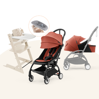 Stokke® TT＆ YOYO⁵  Newborn Bundle (Beech, for 0-36 months)