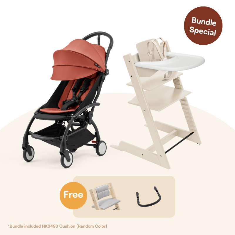 Stokke® TT＆YOYO⁵ 成長系列套組 (山毛櫸木系列，適合6-36個月)