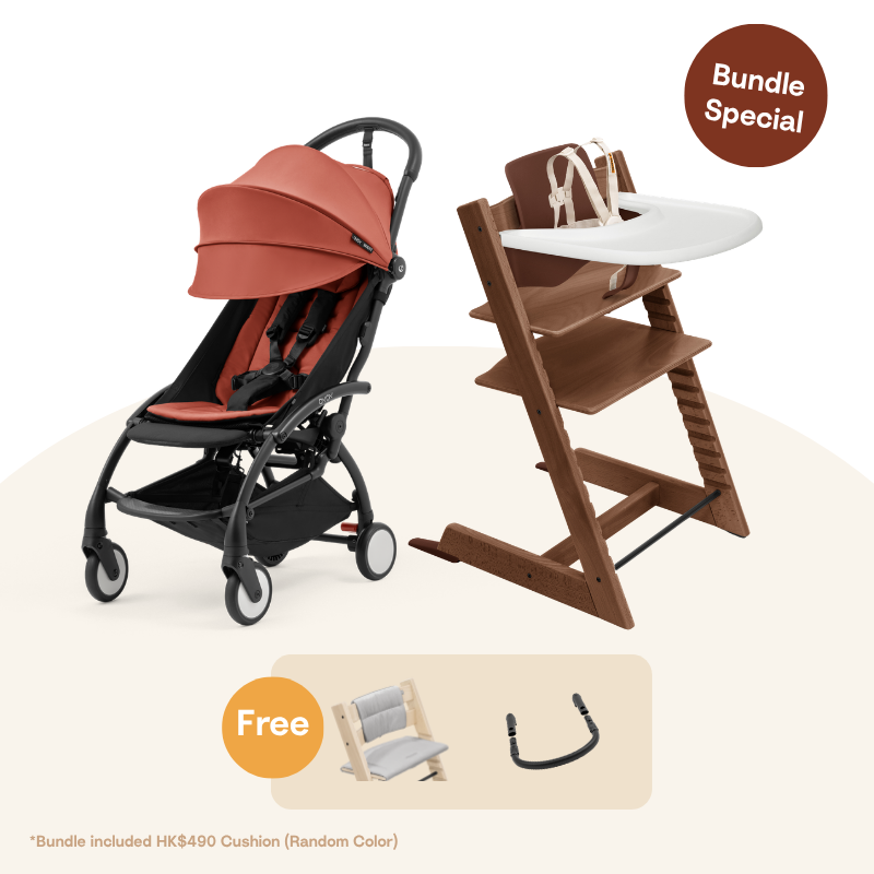 Stokke® TT＆YOYO⁵ Growth Bundle (Oak, for 6-36 months)