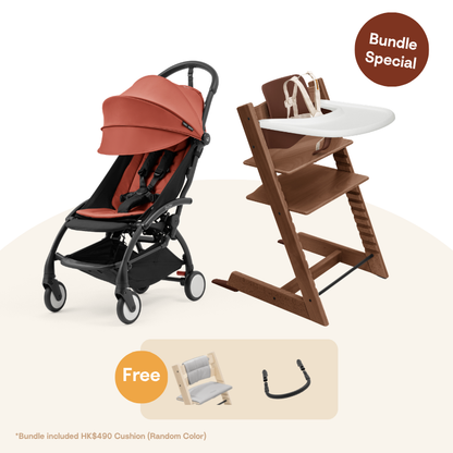 Stokke® TT＆YOYO⁵ Growth Bundle (Oak, for 6-36 months)