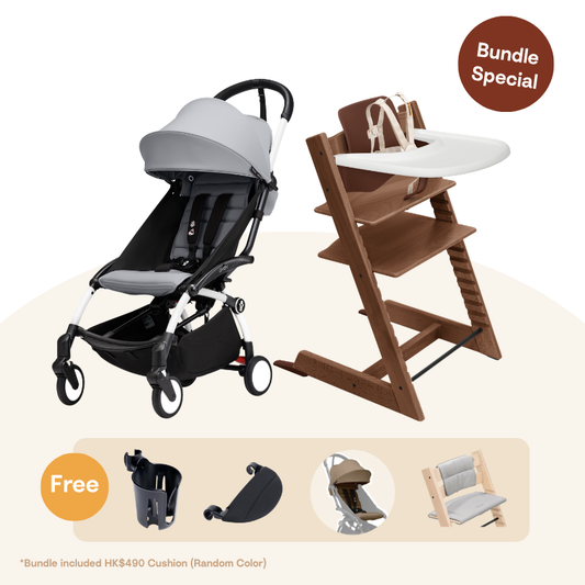 Stokke - TT＆YOYO³ Growth Bundle (Oak, for 6-36 months)