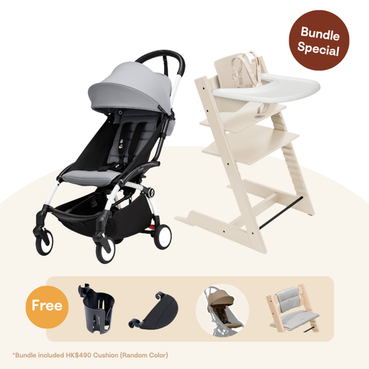 Stokke - TT＆YOYO³ Growth Bundle (Beech, for 6-36 months)