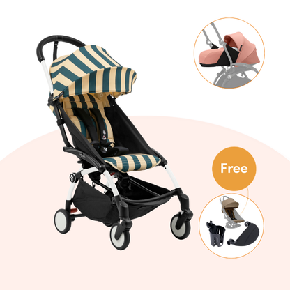 Stokke® YOYO³ - Stroller from Newborn to toddler (Riviera Collection)