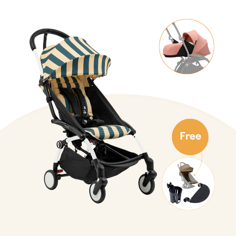 Stokke® YOYO³ - Stroller from Newborn to toddler (Riviera Collection)