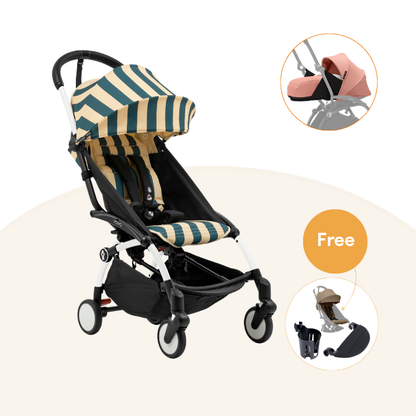 Stokke® YOYO³ - Stroller from Newborn to toddler (Riviera Collection)