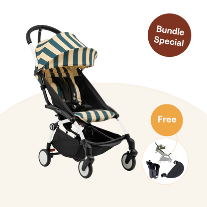 Stokke® YOYO³ - Stroller from Newborn to toddler (Riviera Collection)