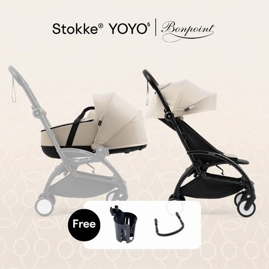 Stokke - YOYO⁵ Stroller with Bassinet Bonpoint