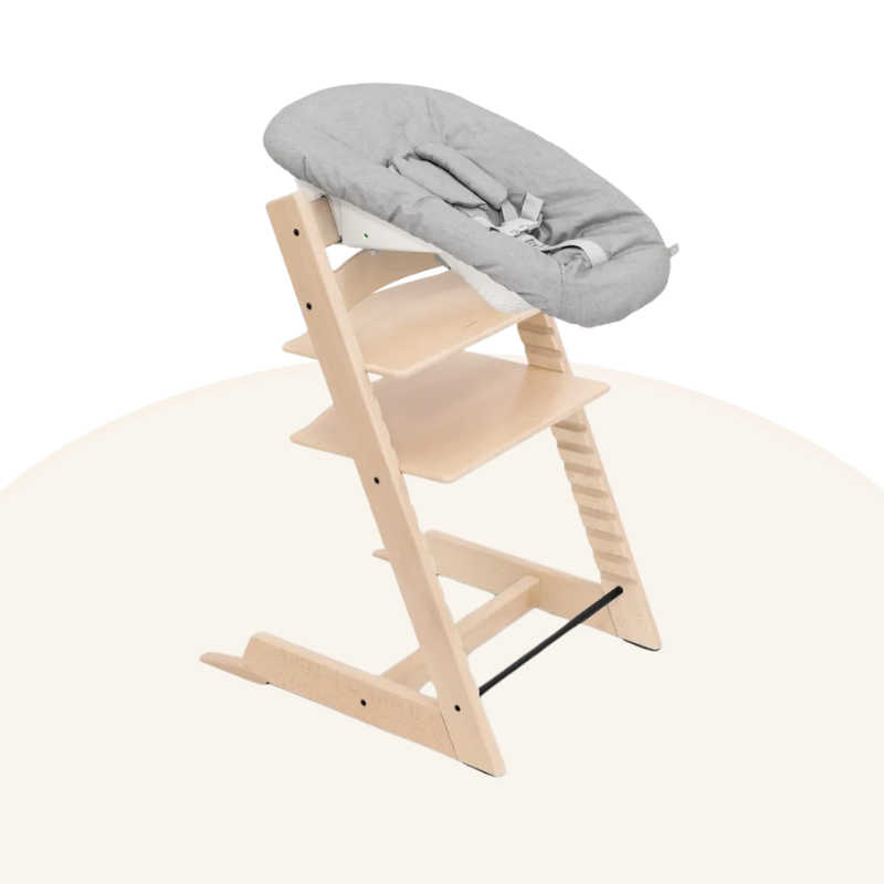 Stokke® Tripp Trapp® 初生嬰兒2件套 (山毛櫸木系列，適合0-6個月)