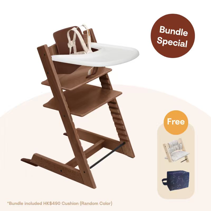 Stokke® Tripp Trapp® 4pcs Bundle (Oak, for 6-36 months