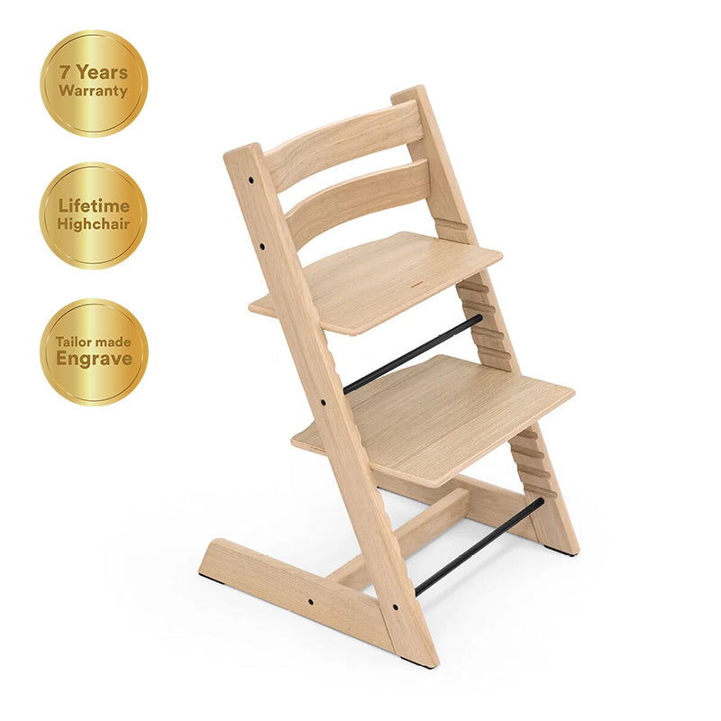 Tripp Trapp®High Chair (Oak)Natural