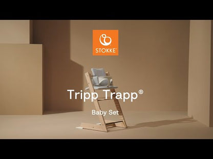 Tripp Trapp®High Chair Bundle (Beech) - 5pcs Baby Set²&Harness² for 6-36m